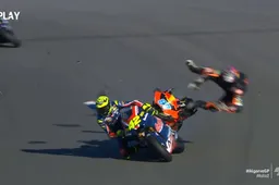 Moto2 Portimao-2, FP2: Raúl Fernández al top, che botto Gardner-Ramírez