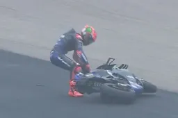 MotoGP Austin: Fabio Quartararo cade quando meno te lo aspetti (video)