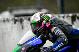 Franco Morbidelli nel naufragio Yamaha "Asciutto o bagnato sempre problemi"