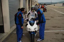 FSBK: test per il team Suzuki LMS sul circuito di Ledenon