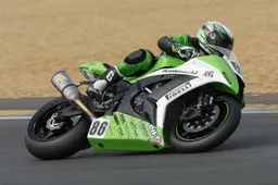 FSBK: positivi test a Le Mans per il team Kawasaki SRC