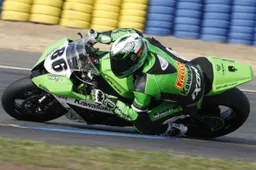 FSBK Le Mans Gara 2: Da Costa porta al successo la Kawasaki