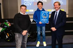 Gabriel Vuono, Campione del Mondo MiniGP "Grazie mamma!"