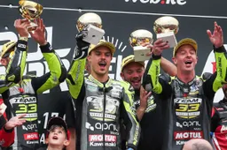 Squalifica Honda RAC41, il trio italiano di Kawasaki 33 Campioni Endurance Stock