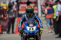 Sandro Cortese, ma come hai fatto a correre conciato così?