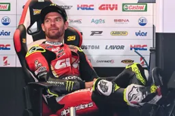 MotoGP, Cal Crutchlow: "Sono 17°, festeggiamo con lo champagne"