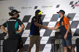 Valentino Rossi: "Brad Binder mi ha spinto fuori di 6 metri"