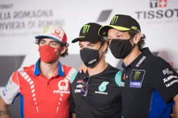 Valentino Rossi: "Meglio 'litigare' con Pecco e Franco che con altri"