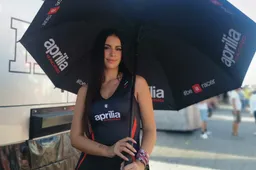 Giorgia Pianta ombrellina e show girl "MotoGP la mia passione"