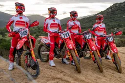 Tanta Italia nel 2025 di Honda HRC nel Mondiale Motocross