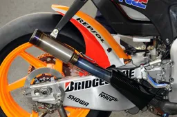 MotoGP: nuovo impianto di scarico per la Honda RC212V