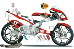 250cc: Anteprima, sarà così la Honda con i colori del Valencia