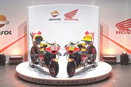 MotoGP: Repsol Honda al via, ecco le RC-V di Marc Marquez e Joan Mir