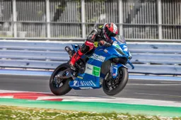 Lorenzo Baldassarri alla Racing Night del CIV Superbike
