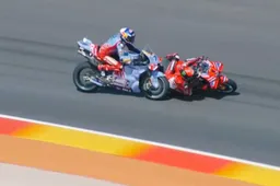 MotoGP Aragon: Highlights, l'incidente Bagnaia-Marquez Jr fa discutere