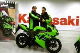 Javier Fores con Kawasaki nel CEV Supersport