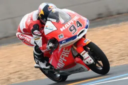 Moto3 Le Mans Prove 3: Jonas Folger leader, tante cadute