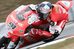 Moto3 Brno Warm Up: Folger imprendibile sul bagnato