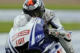 MotoGP Donington: Jorge Lorenzo "Molto veloce sul bagnato"