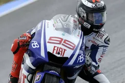 MotoGP Estoril Prove Libere 3: Lorenzo primo e a terra