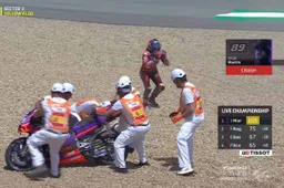MotoGP, Jorge Martin: "Caduta strana, non so cosa sia successo"