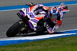 MotoGP Thailandia, Sprint: Martin imbattibile, Bagnaia chiude 7°