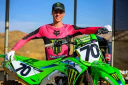 Ecco Jorge Prado con i colori Monster Energy Kawasaki