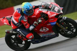 BSB Donington GP Prove 2: Brookes svetta sul bagnato