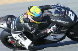 Moto2: in sella alla Caterham Suter di Josh Herrin