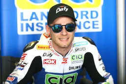 Jules Cluzel al via della 24 ore di Le Mans Moto 2017