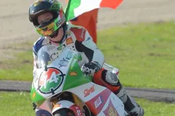 Moto3: Kevin Calia con il team Aspar a Valencia (nel CEV)