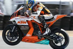 American Superbike: la KTM di nuovo in pista nell'ultimo round
