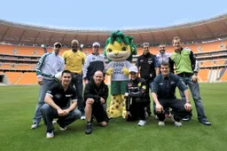 Superbike: i piloti ospiti a Soccer City di Johannesburg