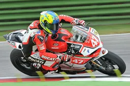 Grave incidente per Eddi La Marra a Misano Adriatico