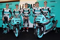 Presentato il team Leopard Racing tra Moto2 e Moto3