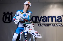 Liam Everts con Nestaan Husqvarna e lascia il numero di papà Stefan