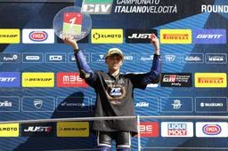 Edoardo Liguori, ultimo campione CIV PreMoto3 "Mi sono sbloccato!"
