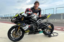 Supersport: Lorenzo Baldassarri a Misano sulla Triumph del WRP