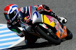 Red Bull Rookies Cup: Lorenzo Baldassarri protagonista a Jerez