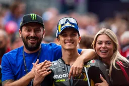 MotoGP, Luca Marini 'rimontone': Cesare Cremonini amuleto ai box