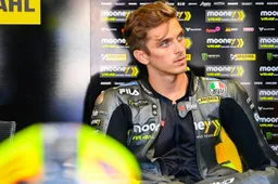Luca Marini "Misano senza Valentino Rossi? Non c'è nessuno sugli spalti”