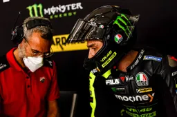 MotoGP Test, Luca Marini fatica col grip: meglio la Ducati GP21?