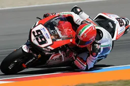 Superbike: frattura del piede sinistro per Luca Scassa