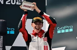 Luca Lunetta diventa Carabiniere "Il podio Moto3 l'emozione più grande"