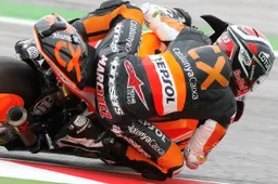 Moto2 Misano Qualifiche: Marquez in pole, Espargaro a terra