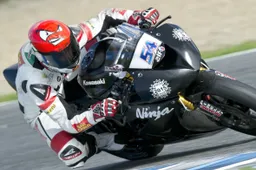 Supersport: Marco Faccani prova la Kawasaki 2015 a Jerez