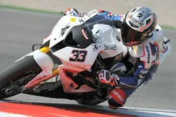 Marco Melandri fuori gioco per Gara 2 a Portimao