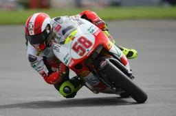 250cc Donington Prove Libere 2: Marco Simoncelli in testa