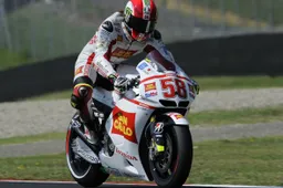 MotoGP: Marco Simoncelli "Dopo 82 giri sono finito!"