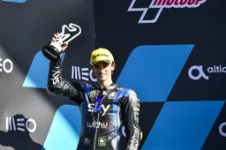 Moto2, Luca Marini vice-campione 2020: "Gardner gara mostruosa"